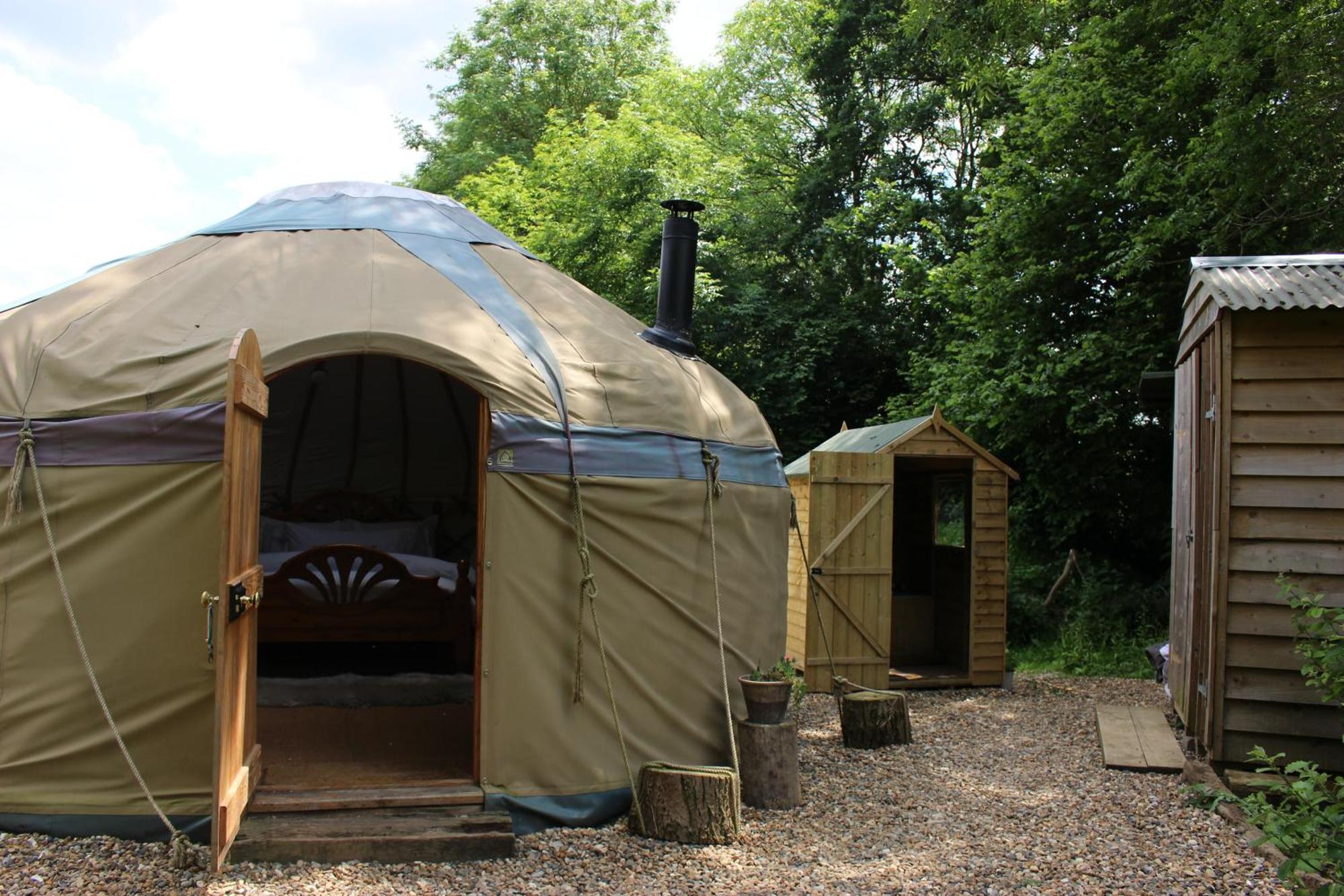 The Yurt At Worcesters Farm Κάντεμπερι Εξωτερικό φωτογραφία